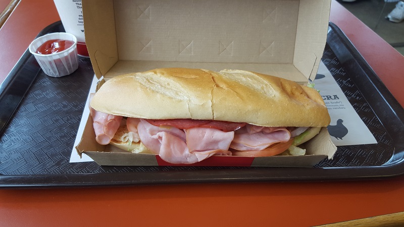Arby's Loaded Italian Sandwich