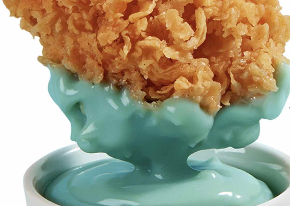 KFC with a new Dipping Sauce in Korea!