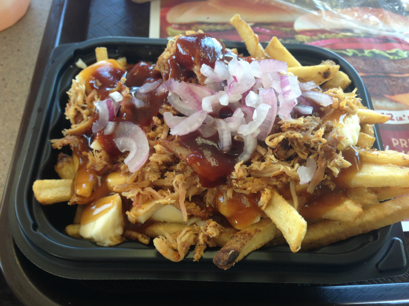 Review:  Wendy’s Pulled Pork Poutine