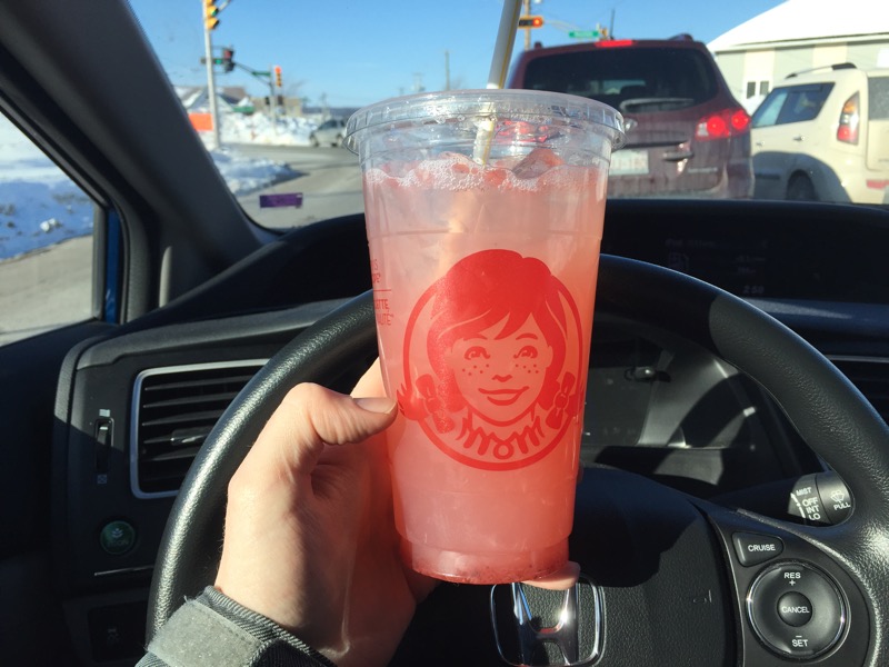 Review:  Wendy’s Strawberry Lemonade