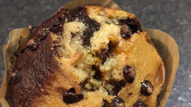 Review:  Tim Hortons Chocolate Caramel Muffin