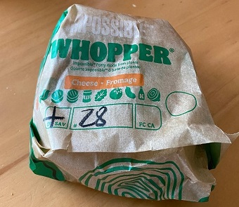 Review: Burger King Impossible Whopper